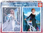 Puzzle Frozen II 2 x 500 piezas