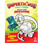 Libro Para Colorear Superthings Kp-Mission Ii