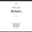 Ballades - CD