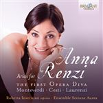Arias for Anna Renzi the First Opera Diva - CD