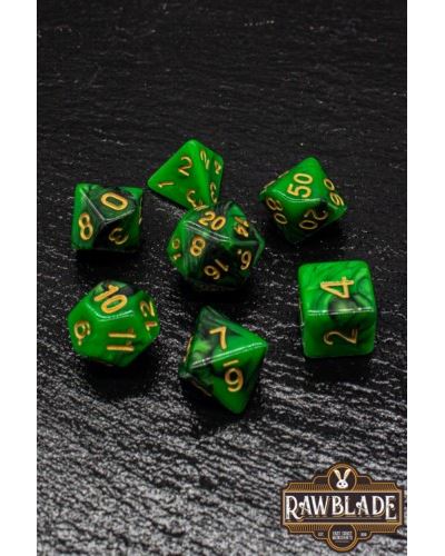 Last level dados rawblade mármol verde