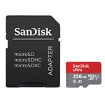 Tarjeta de memoria MicroSDXC Sandisk Ultra 256GB 150MB