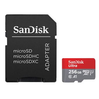 Tarjeta de memoria MicroSDXC Sandisk Ultra 256GB 150MB