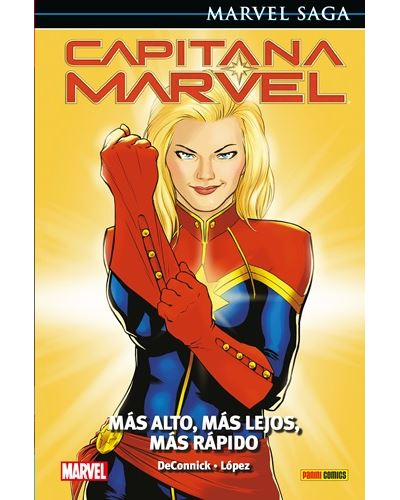 Panini Capitana Marvel 4. Más Alto, Más Lejos, Más Rápido