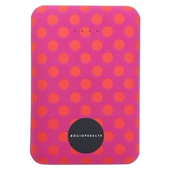 Powerbank Mr. Wonderful Rocío Peralta 10000mAh Morado y Naranja