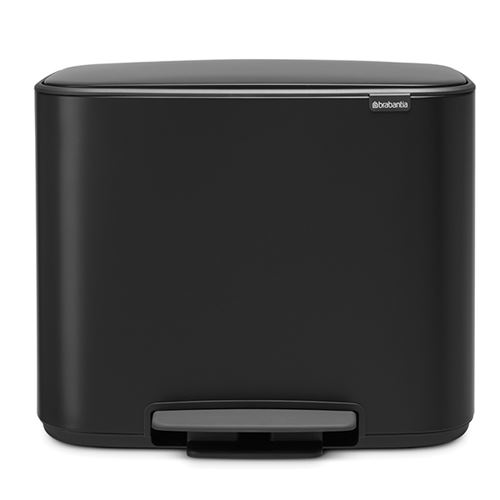 Brabantia Negro Cubo De Basura Bo Pedal 36 L Mate