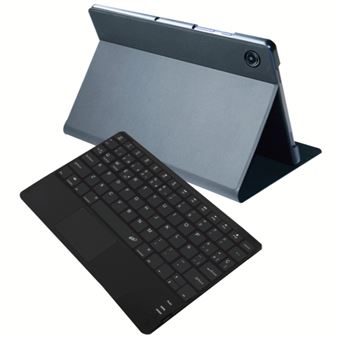 Funda con teclado SilverHT Gris para Samsung Galaxy Tab A11+