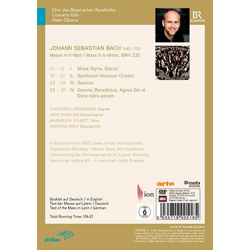 Bach: Mass in B Minor, BWV 232 (DVD) - Disco | Fnac