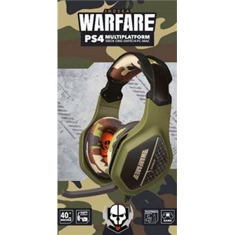 Auriculares gaming Indeca Warfare 2019 PS4