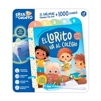 Crea Tu Cuento-El Lorito Va Al Colegio