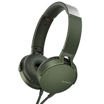 Auriculares Sony MDR-XB550APG Verde