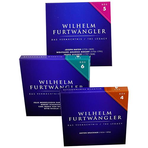 Box Wilhelm Furtwängler: The Legacy (107 CD + DVD + libro) - Disco