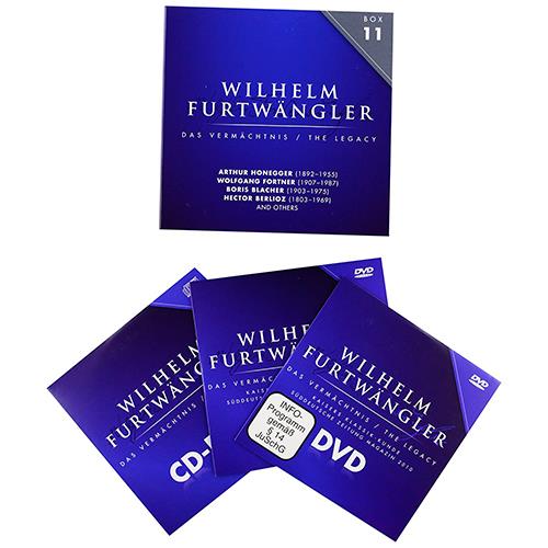 Box Wilhelm Furtwängler: The Legacy (107 CD + DVD + libro) - Disco
