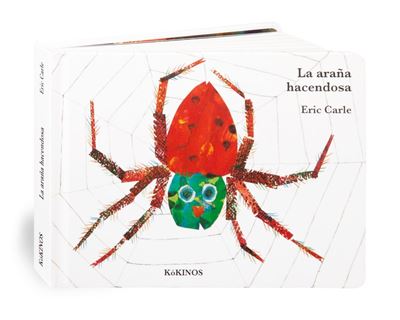 Libro La Araña hacendosa de eric carle español cartoné mediana