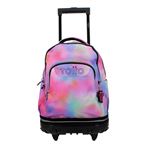 Mochila Totto Desmontable Tiza Glitter Bloom