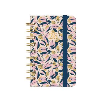 Agenda Finocam Espiral Trendy You Ene-Dic 2026 E3 - 79x127 mm Semana Vista Horizontal Hojas Español - 1