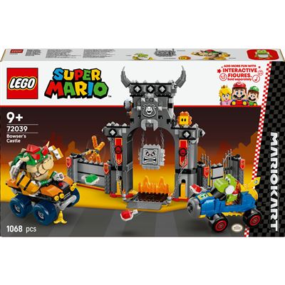 Lego super mario 72039 mario kart - castillo de bowser
