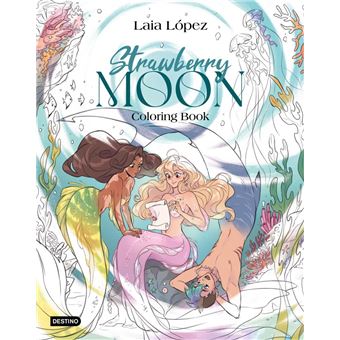 Strawberry Moon-Coloring Book