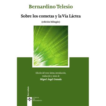 Sobre los cometas y la Vía Láctea. De cometis et lacteo circulo