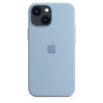 Funda de silicona con MagSafe Apple Azul niebla para iPhone 13 mini - Funda  para teléfono móvil