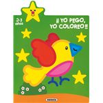 ¡Yo pego, yo coloreo! 2-3 años
