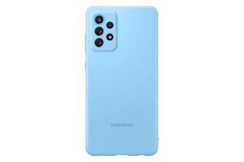 Samsung Azul Funda De Silicona Para Galaxy A72