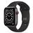 Apple Watch S6 44 mm LTE Caja de aluminio en Gris espacial y correa deportiva Negro