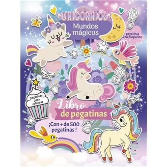 Unicornios. Mundos mágicos. Libro de pegatinas