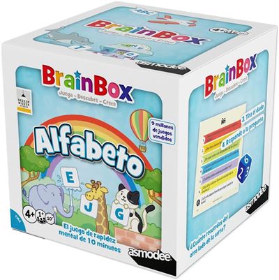Juego de mesa brainbox alfabeto