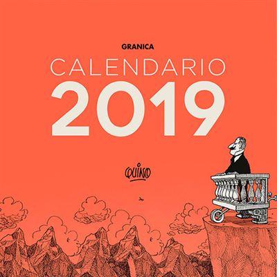 Calendario de pared 2019 Quino