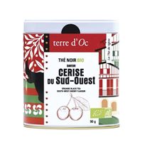 Té negro orgánico de cereza del suroeste Nature et decouvertes