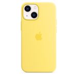 Funda de silicona con MagSafe Apple Ralladura de limón para iPhone 13 mini