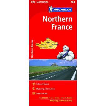 Mapa National Francia Norte