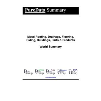 Metal Roofing, Drainage, Flooring, Siding, Buildings, Parts & Products World Summary - 1