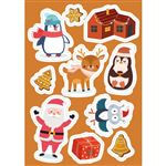 Navidad pegatinas y actividades