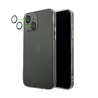Funda rígida iPhone 14 Pro Max con protector de cámara metal (azul