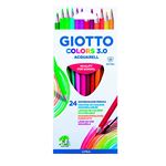 24 Lápices Giotto Colors 3.0 Aquarell
