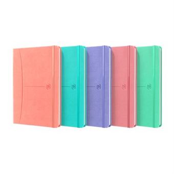 CUADERNO A5 SIGNATURE RAYAS PASTEL - 1