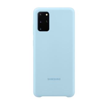 Funda de silicona Samsung Azul para Galaxy S20+
