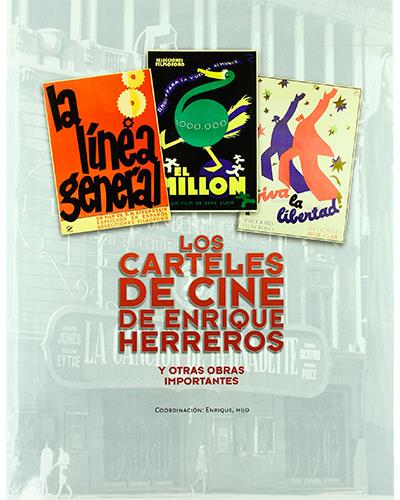 Carteles De Enrique herreros tapa dura los cine y otras obras importantes