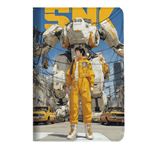 Funda SilverHT Cool Robots para Samsung Galaxy Tab A11+