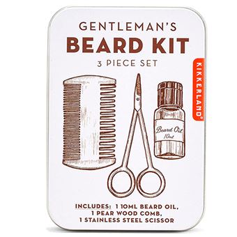 Kit cuidado de la barba Kikkerland de emergencia - 1