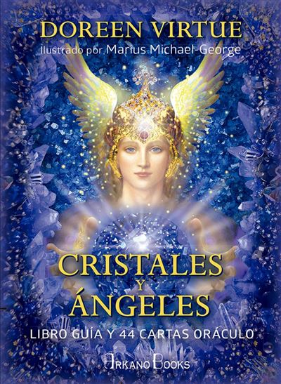Nombrar rehén Precursor Cristales y ángeles - Libro guía + 44 cartas oráculo - -5% en libros | FNAC