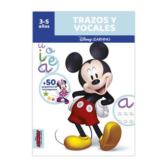 Trazos Y Vocales Mickey 3 5 Años