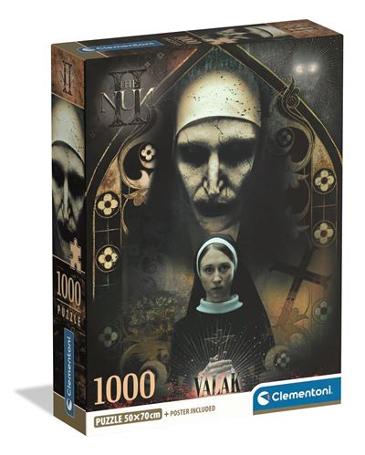 Puzzle clementoni 1000 cb horror movies the nun