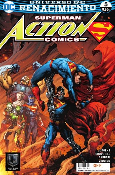 Ecc Hombre Superman: Action Comics Núm. 5 (Renacimiento)