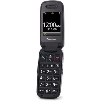 Teléfono móvil con tapa Panasonic KX-TU446EXR Rojo - Teléfono libre