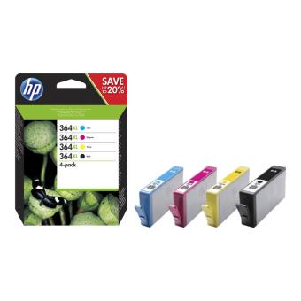HP N9J74AE - Pack de ahorro de 4 cartuchos de tinta original