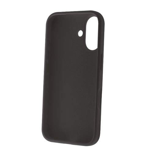 Muvit Negra Funda De Silicona Líquida Recycle-Tek For Change Para Apple Iphone 16 - Imagen 1