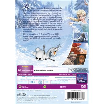 Frozen: El reino de hielo - DVD